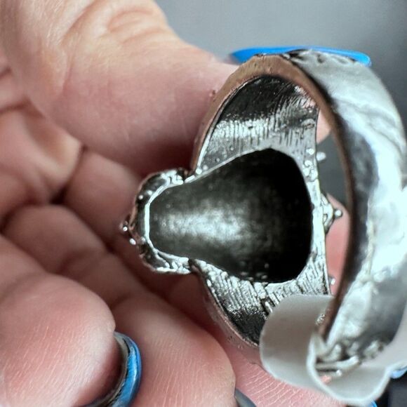 Dragon Head Mens Size 9 Ring Stainless Steel Gothic Viking Biker Rock Horned - Picture 5 of 6